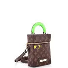 Louis Vuitton Vertical Box Trunk Bag No.7 Trunk L'Oeil Vintage Monogram Canvas