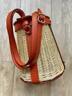 BNIB HERMES FARMING KELLY PICNIC OSIER Wicker Terre Battue PHW COLLECTORS