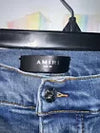 Amiri Chemist  Star Jeans In Blue With Denim Stars Size 38