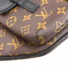 Auth LOUIS VUITTON Monogram Macassar Christopher Body Bum Bag