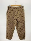 GUCCI x adidas trefoil jacquard pants bottom M Brown Used