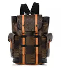 LOUIS VUITTON X NIGO Giant Damier Ebene Monogram Christopher PM Backpack