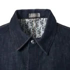 Dior Oblique Cotton & Polyester Denim Jacket 48 Men's indigo blue  033D490A