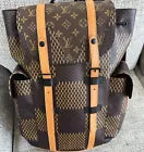 LOUIS VUITTON X NIGO Giant Damier Ebene Monogram Christopher PM Backpack