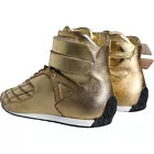 DOLCE & GABBANA Gold Leather Sartoria Sneakers