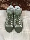 RARE!!! Dior B23 High Top Oblique Sneakers - Size US 13 / EU 46  Army green