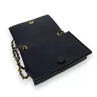 Chanel Coco Mark Lambskin Chain Shoulder Bag Black Auth