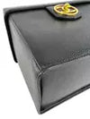 Chanel Vintage Caviar Black Top Handle Vanity Case 24K Gold Hardware Bag