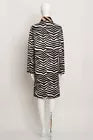 CELINE PHOEBE PHILO ZEBRA PRINT COAT NEW NEVER WORN 38 FR MEDIUM