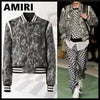 AMIRI Wool Alpaca Blend Varsity Jacket