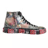 DOLCE & GABBANA Shoes Multicolor Camouflage High Top Sneakers EU44 /US11