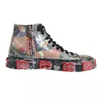 DOLCE & GABBANA Shoes Multicolor Camouflage High Top Sneakers EU44 /US11