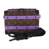 AUTH LOUIS VUITTON HANDLE SOFT TRUNK BAG MACASSAR