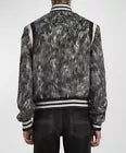 AMIRI Wool Alpaca Blend Varsity Jacket