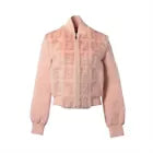 Fendi ZUCCA Jacket 36 Ladies' Pink Mink