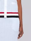 Thom Browne Ribbed V-Neck Cardigan Tank Top