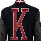 DOLCE & GABBANA King Logo Embroidery Varsity College Jacket