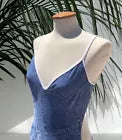 Christian Dior Denim Backless Swimsuit