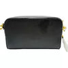 Authentic Christian Dior Caro Double Pouch Bag Shoulder Bag Black Leather