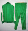 NEW Palm Angels Glitter Lurex Tracksuit Men's Size XL/XXL Green Made In Italy