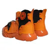 DOLCE & GABBANA Shoes Orange Multi Panel Chunky High Top Sneakers