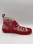 Dior B23 High Top Canvas Oblique Red Size 45