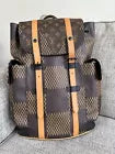 LOUIS VUITTON X NIGO Giant Damier Ebene Monogram Christopher PM Backpack