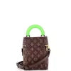 Louis Vuitton Vertical Box Trunk Bag No.7 Trunk L'Oeil Vintage Monogram Canvas