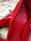 Louis Vuittons High heels, Vintage, Classy Red.