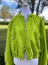 Gucci Green Bomber Jacket New Size 44