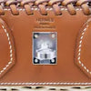 Hermès 25cm Birkin Picnic Fauve Barenia Leather/Osier Wicker Palladium Hardware