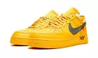 NEW Nike Air Force 1 Low Off-White ICA University Gold Men's Size 14