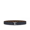 Louis Vuitton Men’s LV Line 40MM Reversible Belt M0635U Size 36”/90cm