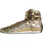 DOLCE & GABBANA Gold Leather Sartoria Sneakers