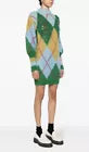 Gucci Sequin Argyle Jumper Dress