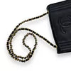 Chanel Coco Mark Lambskin Chain Shoulder Bag Black Auth