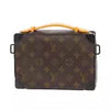 AUTH LOUIS VUITTON HANDLE SOFT TRUNK MONOGRAM MACASSAR BAG