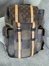 LOUIS VUITTON X NIGO Giant Damier Ebene Monogram Christopher PM Backpack