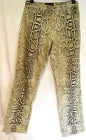 Authentic Roberto Cavalli - Italian Pants - Snakeskin Pattern   Size: XL