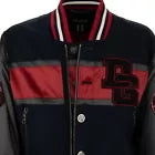 DOLCE & GABBANA King Logo Embroidery Varsity College Jacket