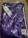 KORN X ADIDAS PURPLE SEQUIN TRACK SUIT Size XL NEW