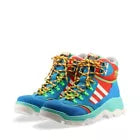 Gucci x Adidas Leather x fabric High-top Sneakers 12 Men's Multicolor The Origin