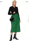 Balenciaga Midi Wool Skirt  NEW