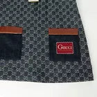 GUCCI GG Logo Organic Denim Dress