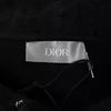 Dior Oblique Relaxed-Fit Hooded Sweatshirt in Black Terry Cotton Size XXL - NWT