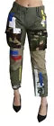 DOLCE & GABBANA Pants Cotton Green Military Cargo Trouser IT42 / US-8 / M