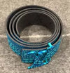 Louis Vuitton Blue LV Initials Reversible Belt