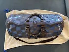 NEW Louis Vuitton Virgil Abloh Keepall Bandouliere 50 Chess Brown/Clear