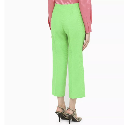 Gucci Green Ankle Pants