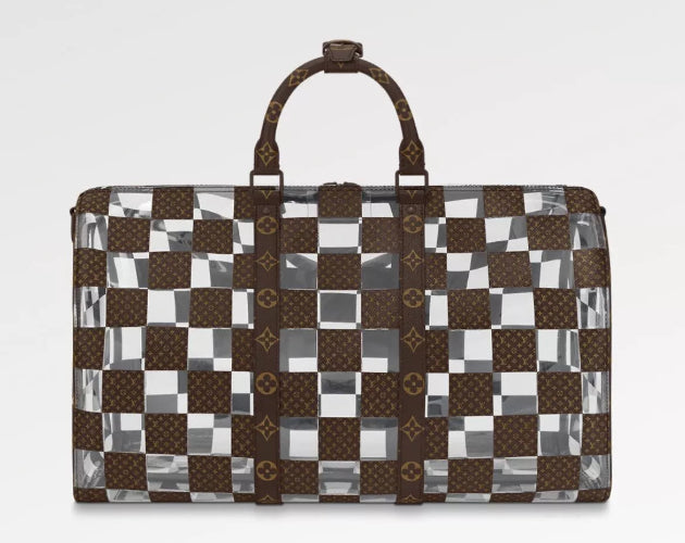 Louis Vuitton X Virgil Abloh LV Chess Keep-all 50 Bag